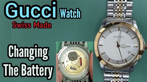 does gucci replace watch batteries|gucci battery replacement cost.